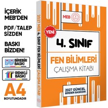 Karakutu Yayınları 2027 Meb Ödm Ilkokul 4.sınıf Fen Bilimleri Çalışma Kitabı Alıştırmalı Soru Bankası Baskı Ücreti