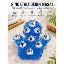 Maison Luré Masaj Cihazı El ve Vücut Masaj Eldiveni, 9 Bilyeli, Giyilebilir, Sıkılaştırıcı, Rahatlatıcı