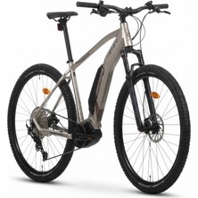 Carraro Kifuka E7 29 Elektrikli Bisiklet 12 Vites E-Mtb Nikel Gri Kahve Siyah 47 Kadro