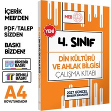 Karakutu Yayınları 2027 MEB ÖDM İlkokul 4.Sınıf DİN KÜLTÜRÜ VE AHLAK BİLGİSİ Çalışma Kitabı Soru Bankası  BASKI ÜCRETİ