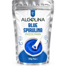Algolina Mavi Spirulina Tozu 50 gr – Blue Spirulina, Blue Majik, Fikosiyanin Tozu