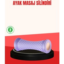 Maison Luré Masaj Cihazı Derin Doku Masajı Ayak Silindiri, Kirpi Topu, Akupunktur Etkili, Rahatlatıcı