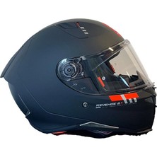 mt Revenge 2 Solid A1 Mat Full Face Motosiklet Kaskı