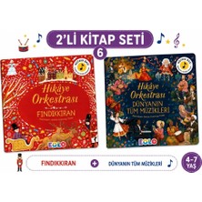 Eolo Yayıncılık Hikâye Orkestrası Fındıkkıran & Dünyanın Tüm Müzikleri Sesli Kitap 4-7 Yaş