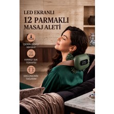Maison Luré Masaj Cihazı El Hissi Masaj Aleti, Taşınabilir ve Şarjlı, Boyun, Sırt, Omuz ve Bacak Için