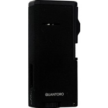 Quantoro 05-40 Üçlü Jet Alev Puro Delicili Black Crackle Puro Çakmağı