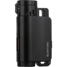 Quantoro 05-54 Üçlü Jet Alev  Puro Çakmağı/Black