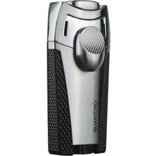 Quantoro 05-49 Çift Jet Alev Puro Çakmağı/Chrome