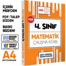 Karakutu Yayınları 2027 MEB ÖDM İlkokul 4.Sınıf MATEMATİK Çalışma Kitabı Alıştırmalı Soru Bankası BASKI ÜCRETİ