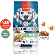 Catmania Tahılsız Kuzulu Yetişkin Köpek Maması 1,5 kg Wanpy
