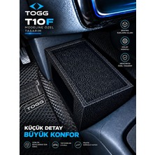 taş T10F Deri Detaylı Ara Konsol