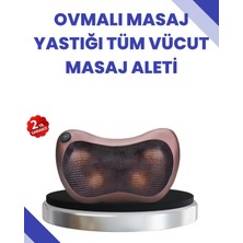 Maison Luré Masaj Cihazı 8'li Derin Yoğurma Masaj Yastığı, Ev ve Araç Için Rahatlatıcı Kullanım