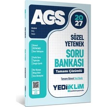 Parlayan Projeler Yediiklim Yayınları 2027 Meb Ags Sözel Yetenek Tamamı Çözümlü Soru Bankası