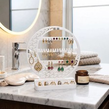 Maison Luré Makyaj & Takı Organizeri Şık ve Dekoratif Takı Düzenleyici, Küpe ve Takı Askılığı