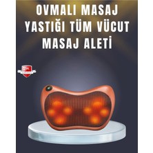 Maison Luré Masaj Cihazı Çok Fonksiyonlu Boyun Bel Sırt Masaj Yastığı, Araç Içi Uyumlu