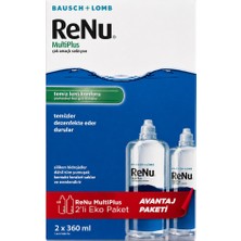 Renu Multiplus Çok Amaçlı Lens Solüsyonu 360 ml 2'li Paket