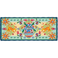 Baci Milano Dolce Far Niente Melamin Dikdörtgen Tepsi 48 cm