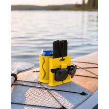 Sun LAB Sup Board Telefon, Gözlük ve Içecek Tutucu Sarı
