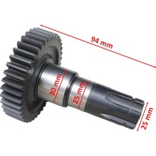 Mondial Atv 150 - 200 Şanzıman Çıkış Dişlisi Setli 40 Diş