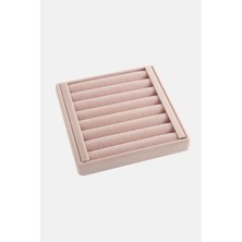 Maison Luré Makyaj & Takı Organizeri Yatay Anfora Yüzük ve Kelepçe Standı, 15X15 Cm, Şık ve Kullanışlı Tasarım