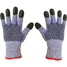 Starline E-636705 Naylon+Likra  15-G Astar Avuç Içi Dotlu C Kesilme Dirençli Gıda Iş Eldiveni En 388-3X4XC