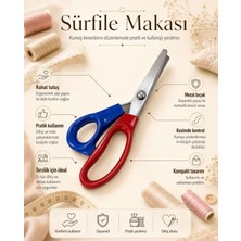 Belirtilmemiş Sülfile Makası Zikzaklı Kesim