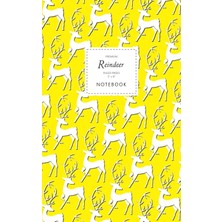 Zemira Reindeer - Ruled Pages - 5x8 - Premium: (Yellow Edition) Fun 96 Ruled/lined Pages