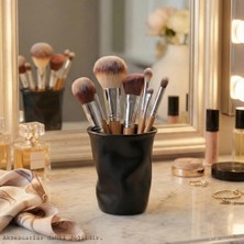 Maison Luré Makyaj & Takı Organizeri Siyah Modern Yamuk Formlu Kozmetik ve Makyaj Fırça Düzenleyici