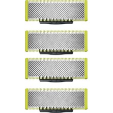 Supervac Oneblade Pro QP6542 Tıraş Makinesi ile Uyumlu Yedek Bıçak 4lü Set