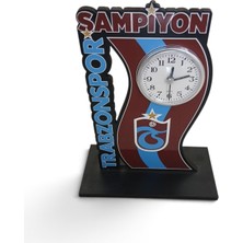 HDY Şampiyon Trabzonspor Yazılı Masaüstü Saat