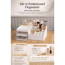 Maison Luré Makyaj & Takı Organizeri Çekmeceli Masa Üstü Düzenleyici ve Organizer Seti