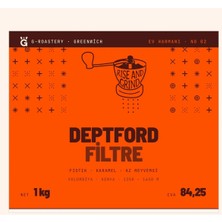 Greenwich Coffee Deptford Filtre Kahve 1000 gr
