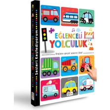 Akademi Çocuk Sesleri Keşfediyorum - Eğlenceli Yolculuk (Büyük Boy Sesli Kitap + 30 Farklı Gerçek Ses)