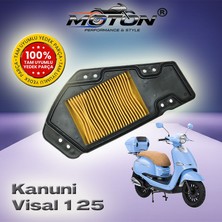 Moton Kanuni Visal 125 Tam Uyumlu Yüksek Performanslı Hava Filtresi