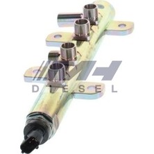 Bosch 0445224025 Common Rail Yakıt Raili – Cummins Qsb 4.5, Isb 4.5, Komatsu 4D107