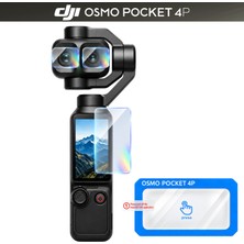 CoverZone Djı Osmo Pocket 4p Temperli Ekran Koruyucu 9h Sertlik, Ar Yansıma Önleyici, Parmak Izi Önleyici, Ar/af Kolay Uygulama