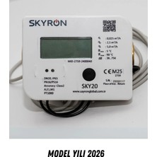 Maison Luré Ölçüm Cihazı 2026 Model Ultrasonik Kablolu DN20 Dijital Isı Sayacı