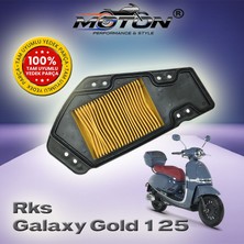 Moton Rks Galaxy Gold 125 Tam Uyumlu Yüksek Performanslı Hava Filtresi