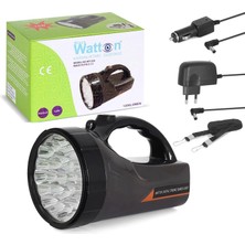 Pileli Store 1200 Lümen 25 Ledli El Feneri  WT-239