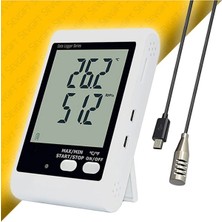 Maison Luré Ölçüm Cihazı Sıcaklık ve Nem Kayıt Cihazı Datalogger
