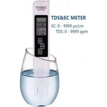 Maison Luré Ölçüm Cihazı Ec Tds Metre 3in1 Sıcaklık Ppm Μs Ölçer Dijital Su Kalite