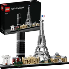 LEGO® Architecture Paris 21044 - 12 Yaş & Üzeri Çocuklar için Dekoratif ve Sergilenebilir Model Yapım Seti (649 Parça)