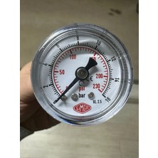 Maison Luré Ölçüm Cihazı 0-16 Bar Çap Ø52 mm Arkadan Bağlantılı Kuru Tip Manometre