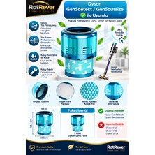 RotRever Dyson GEN5DETECT Absolute / GEN5OUTSIZE Dik Süpürge Hepa Filtre Yedek Parça Seti 1 Adet