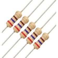 Maison Luré Ölçüm Cihazı Direnç 1k 1/4W 0.25W% 5 Karbon Film Tht (50 Adet)