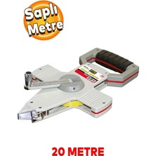 Maison Luré Ölçüm Cihazı 20 Metre Çelik Şerit Metre, Dayanıklı ve Kullanışlı Ölçüm Aleti