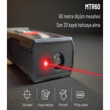 Maison Luré Ölçüm Cihazı Lazerli Mesafe Ölçer Klipsli