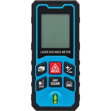 Maison Luré Ölçüm Cihazı 50 Metre Lazer Metre Dijital Mesafe Ölçer Terazili ±2 mm