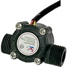 Maison Luré Ölçüm Cihazı Türbin Debimetre DN25 Su Akış Sensörü Hassas Ölçüm