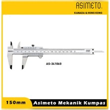 Maison Luré Ölçüm Cihazı 0-150MM Düz Tip Mekanik Kumpas
